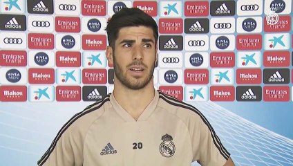 Asensio: "Me encuentro muy bien y la rodilla está respondiendo"