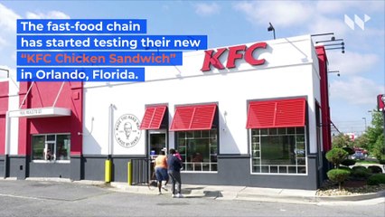 KFC Is Testing a New Chicken Sandwich