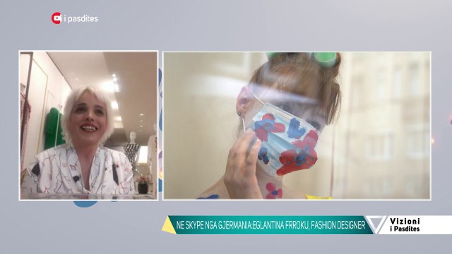 Vizioni i pasdites - Eglantina Frroku zgjedh idene gjeniale per reklamimin e veshjeve - 26 Maj 2020