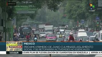 México: Gob. asegura que se ha logrado aplanar la curva epidemiológica