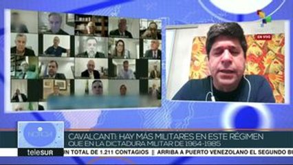 Cavalcanti: un problema muy grave la militarización del gob. de Brasil