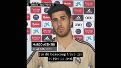 Asensio (Real Madrid) : "Je me sens bien"