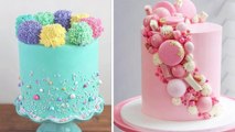 Top 10 Beautiful Cake Tutorials - Best Colorful Cake Decorating Ideas - So Yummy Cake Design 2020