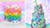 Top 10 Beautifully Easy Cake Decorating Ideas - Awesome Cake Decorating Recipe - So Yummy Cake