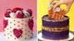 Top 10 Birthday Cake Decorating Ideas - Most Satisfying Cake Decorating Tutorials - Tasty Plus