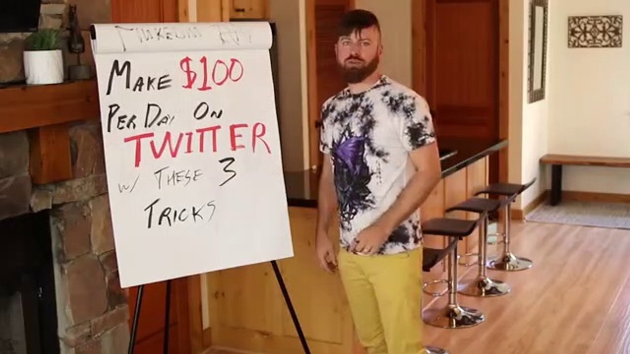 Obtain $107 per day with Twitter