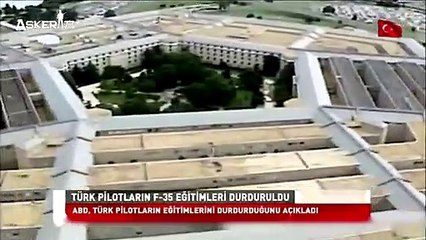 ABD, Türk pilotların F-35 eğitimlerini durdurdu