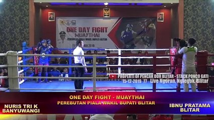 Nuris Tri K (Banyuwangi) VS Ibnu Pratama (Blitar)