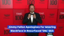 Jimmy Fallon Apologizes for Wearing Blackface in Resurfaced 'SNL' Skit