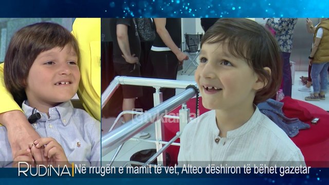 Rudina - “Dua te behem gazetar”, djali i Fjodora Fjores shpreh deshiren per televizionin