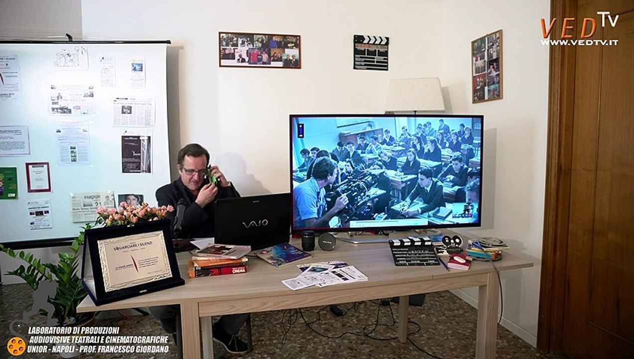 INCONTRO-LEZIONE E-LEARNING SEMINARIO CON MAURIZIO GEMMA - Laboratorio di Produzioni Audiovisive Teatrali e Cinematografiche - Unior 2020
