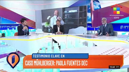 Caso Mühlberger: Paola Fuentes declara ante la fiscal