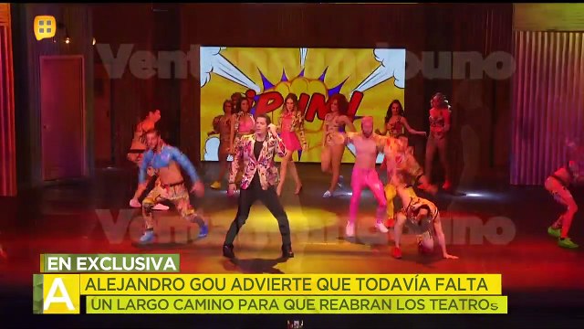 Alejandro Gou cree que aún falta tiempo para reabrir los teatros tras la pandemia. | Ventaneando