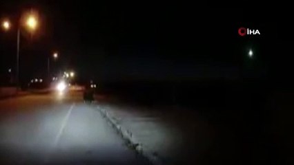 Meteor Erzurum’dan böyle görüntülendi