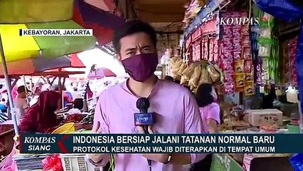 Pasar Jadi Salah Satu Fokus Disiplin New Normal