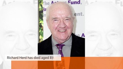 Richard Herd Has Died