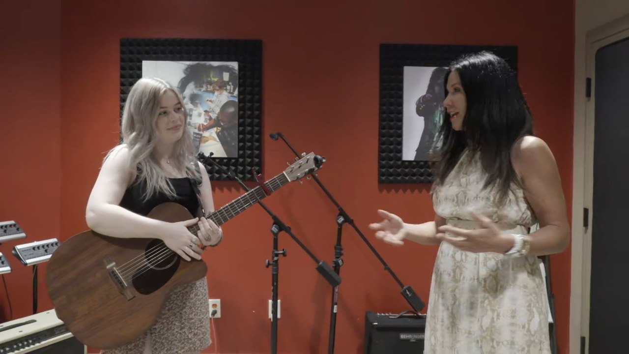 Singer and Songwriter Sophie Dorsten at Alice Cooper’s Solid Rock Teen Center