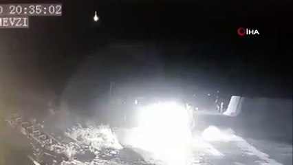 Meteor Erzurum’dan böyle görüntülendi