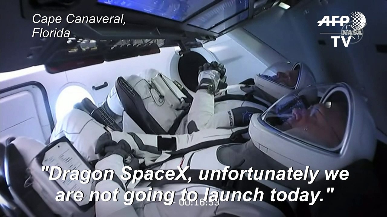SpaceX-NASA crewed mission postponed due to bad weather