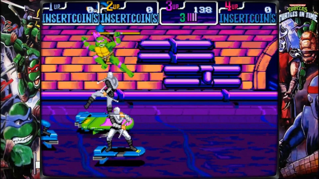 AS TARTARUGAS NINJAS IN TIME ARCADE