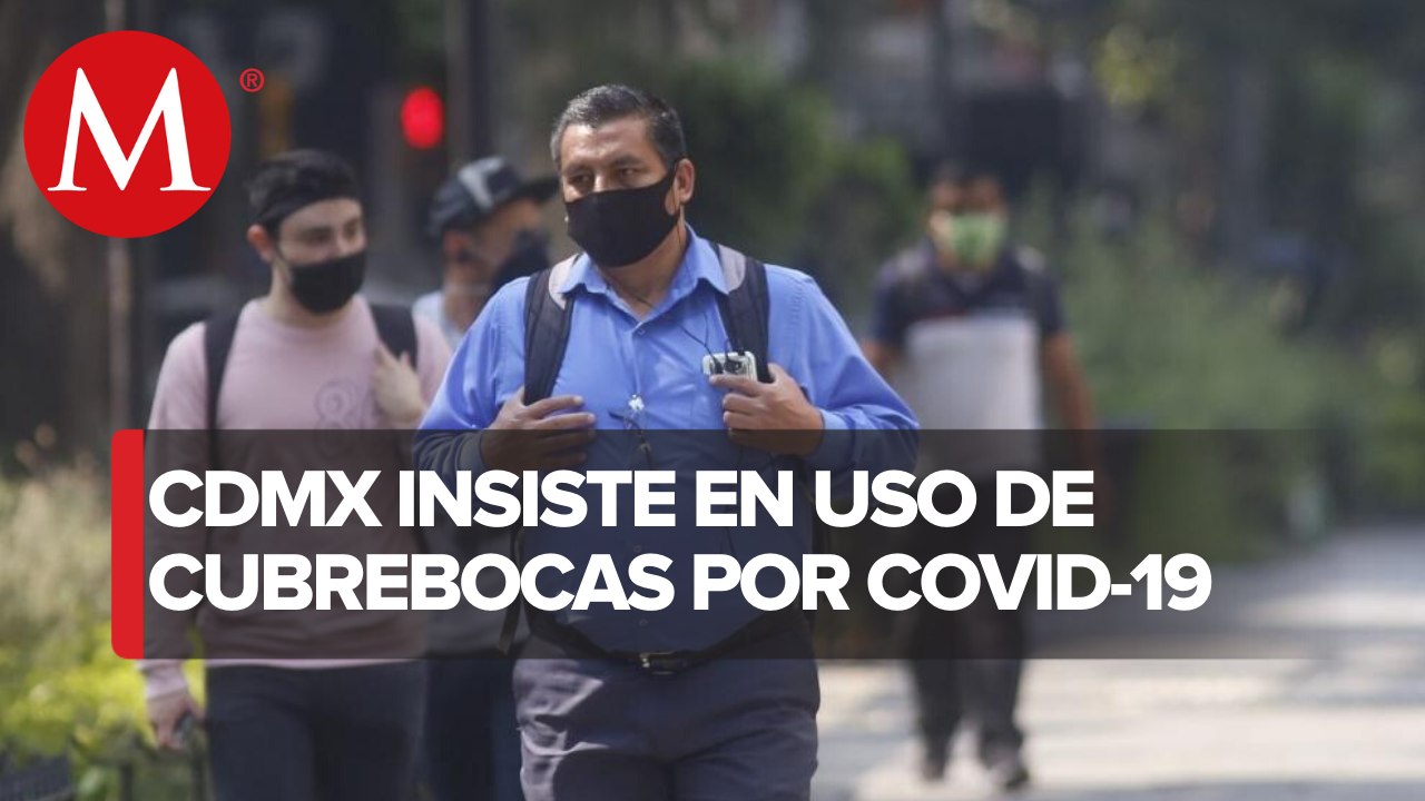 CdMx alista campaña sobre uso correcto de cubrebocas en transporte público