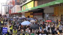 '홍콩 보안법' 오늘 표결…시위대 향해 '후추탄'
