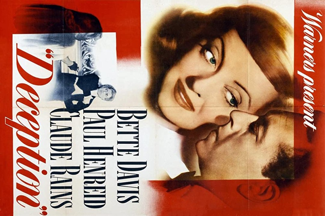 Deception movie (1946) - Bette Davis, Paul Henreid, Claude Rains