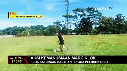 Aksi Kemanusiaan Marc Klok Salurkan Bantuan Hingga Pelosok Desa di Bali
