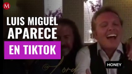 Luis Miguel aparece en TikTok; se vuelve viral