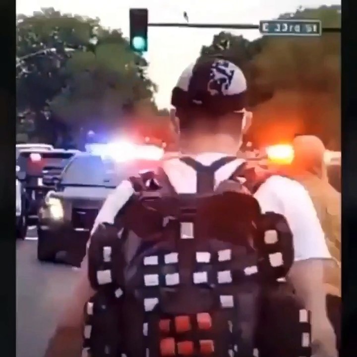 POLICE CLASH in the STREETS with PEOPLE PROTESTING the MURDER of  GEORGE FLOYD