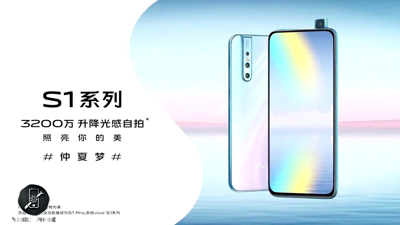 vivo S1 Pro super smart phone RAM 6G-256G Camera 48MP-32MP Camera Android 9