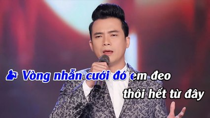Karaoke  Vòng Nhẫn Cưới - Lê Sang