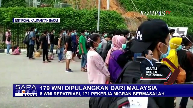 179 WNI Dipulangkan dari Malaysia: Pekerja Migran Bermasalah dan Repatriasi