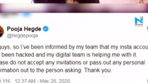 Pooja Hegde fumes at Instagram hackers, spent the last hour worrying about safety