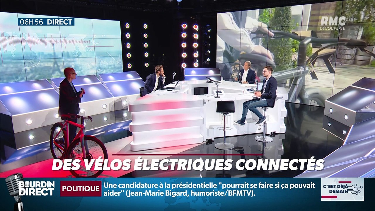 La chronique d'Anthony Morel : Des vélos électriques connectés - 28/05
