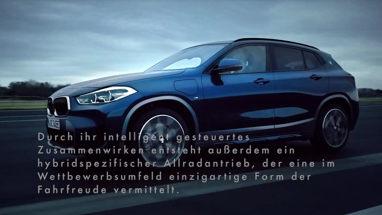 Der neue BMW X2 xDrive25e Trailer