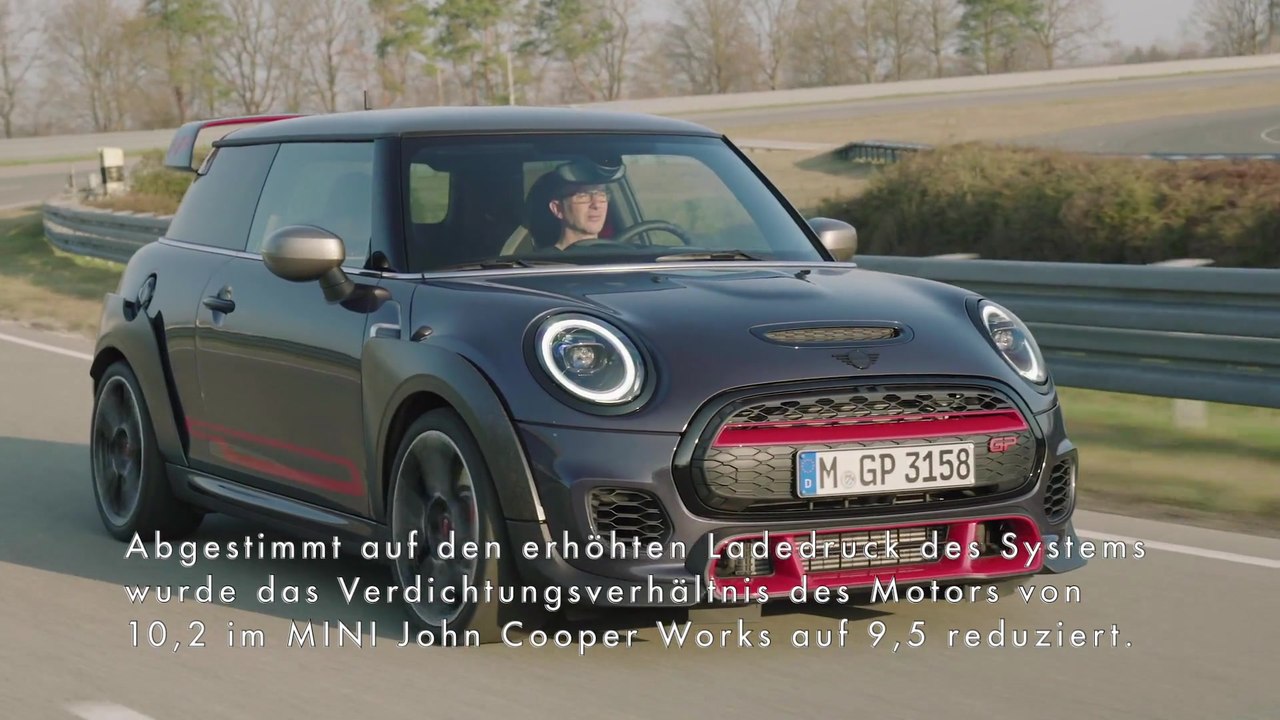 Der neue MINI John Cooper Works GP - Vierzylinder-Motor mit  MINI TwinPower Turbo Technologie