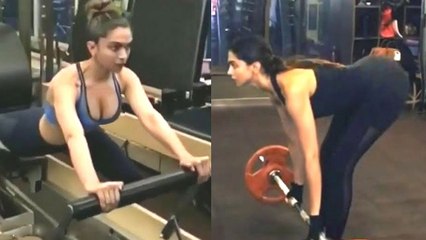 Deepika padukone Lockdown sensational Workout Video Will Shock You . $exiest workout