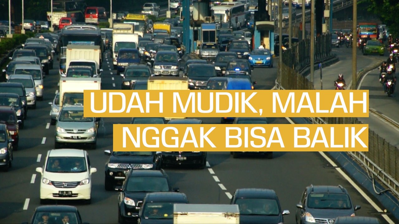 Hai Para Pemudik, Balik Jakarta Butuh Surat Izin Lho!