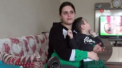 Gözü yaşlı annenin tek isteği oğlunun ilaçlarına ulaşabilmek