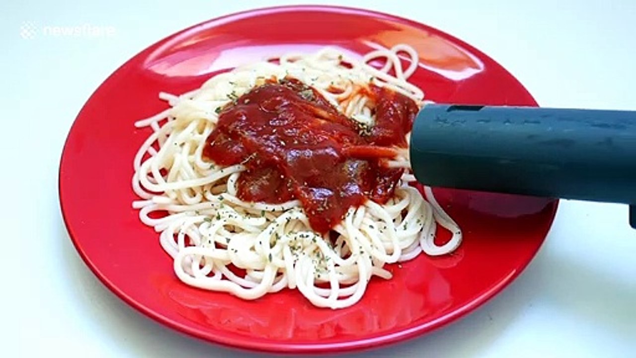 YouTuber creates ASMR content by vacuuming various items including eggs and jelly