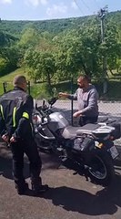 Blague à un motard