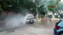 İstanbul’da ‘sıcak’ anlar! Bir ilçede otomobil, başka ilçede tır dorsesi yandı