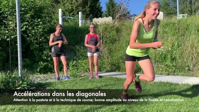 Faites du sport avec La Meuse Luxembourg: Des diagonales pour améliorer votre VMA et votre posture