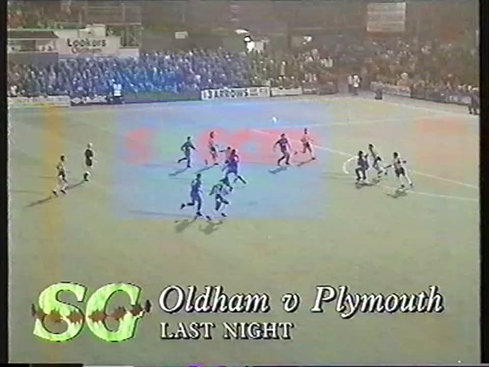 Saint & Greavsie [itv]: Latics 5-3 Plymouth 1990/91 Football League Division 2, 22/12/90