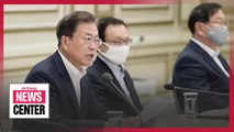 President Moon calls for parliamentary cooperation to pass third extra budget bill swiftly