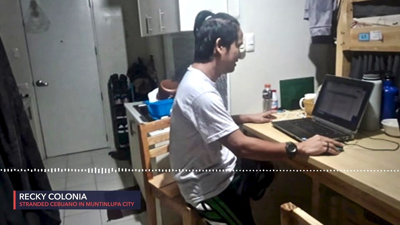 Stranded 'probinsyanos'  in Metro Manila: Recky's story