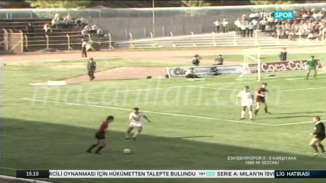 Eskişehirspor 0-0 Karşıyaka [HD] 17.09.1988 - 1988-1989 Turkish 1st League Matchday 5
