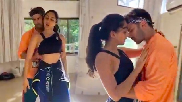 Throwback: Kiara Advani And Varun Dhawan Dance Rehearsal