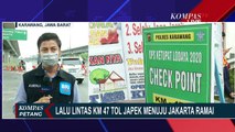 Lalu-Lintas Tol Jakarta-Cikampek KM 47 Arah Jakarta Ramai, 570 Kendaraan Diputar Balik